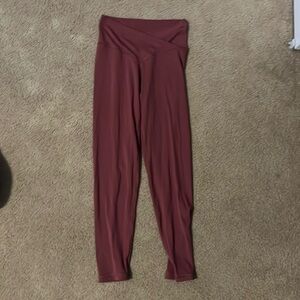 aerie crossbody rose leggings